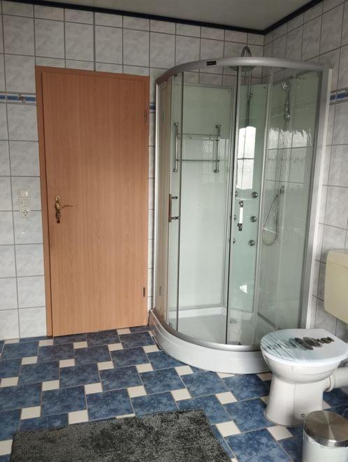 Ferienwohnung Zur Schoenen Aussicht ブーヒェン エクステリア 写真